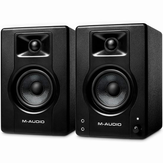  M-Audio BX3 120W 有源监听音箱（1对）7.4折 109.99加元包邮！