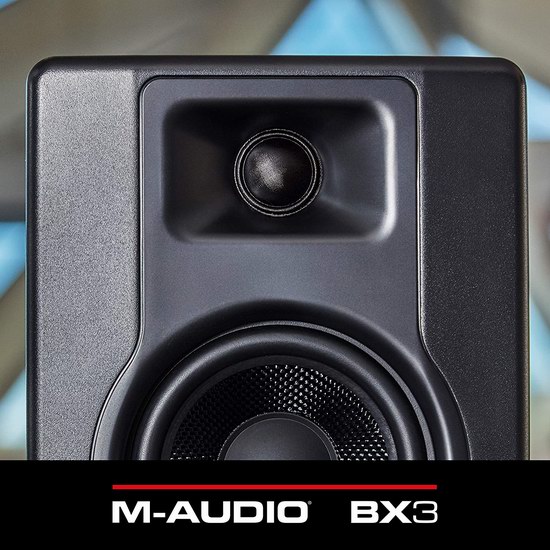 历史新低！M-Audio BX3 120W 有源监听音箱（1对）6.7折 99.99加元包邮！