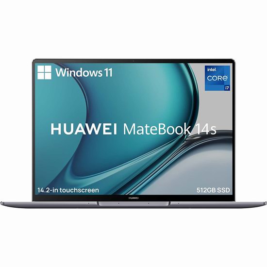  金盒头条：历史新低！HUAWEI 华为 MateBook 14s 14.2英寸 2K触控全面屏 乐享移动App 轻薄笔记本电脑（16GB, 512 GB SSD）7.9折 1498.99加元包邮！