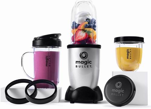  Magic Bullet 多功能食物料理机/榨汁机 11件套 39.99加元（原价 54.99加元）+包邮！