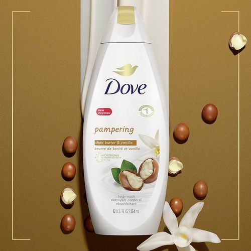  Dove Pampering 含微生物营养沐浴露354毫升 3.79加元（原价 6.71加元）