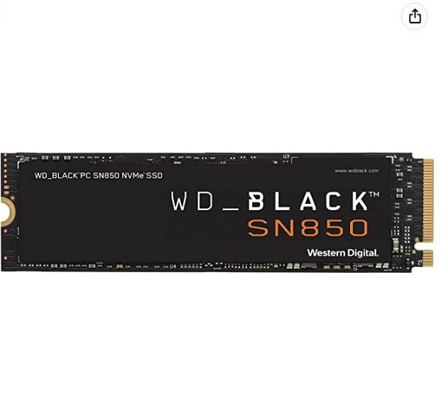  史低价！WD_BLACK 2TB SN850 SSD 固态硬盘 304.99加元（原价 381.64加元）