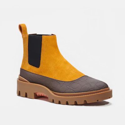 白菜价！Coach Outlet精选男女时尚休闲鞋、运动鞋、凉鞋、长短靴等2.4折起+包邮！凉鞋.5、老花拖鞋、运动鞋.5、粗跟乐福鞋.5、大黄靴2.5！