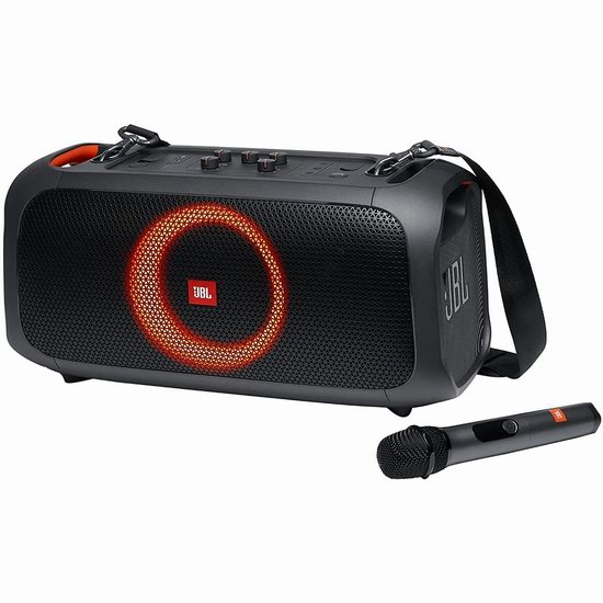  历史新低！JBL PartyBox On-The-Go 便携式卡拉OK 蓝牙派对音响5.5折 248加元包邮！