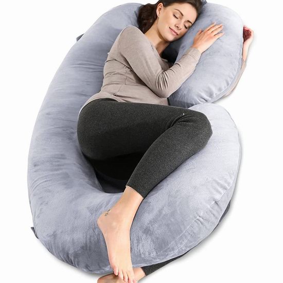  Chilling Home 55英寸 U型身体支撑枕/孕妇身体枕6.2折 49.99加元包邮！