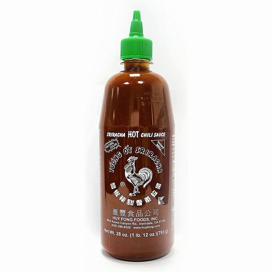  白菜价！风靡全球 Huy Fong 汇丰 Sriracha 是拉差香甜辣椒酱（740ml）3.7折 5.35加元！