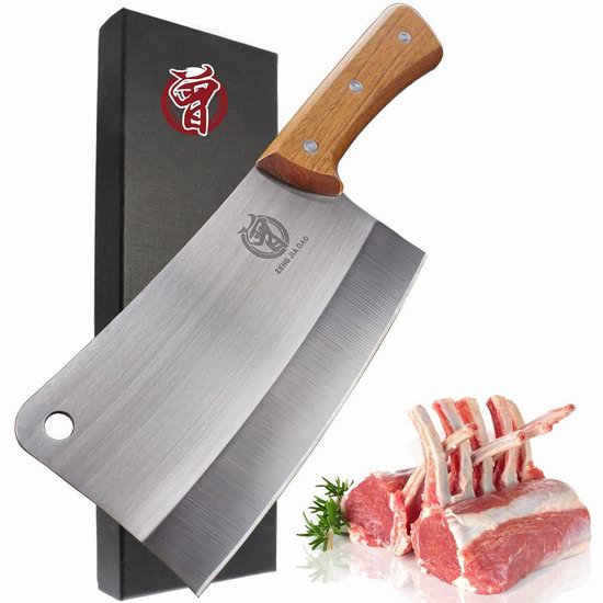  ZENG JIA DAO 曾家刀 中式厨师刀/主厨刀全场5折，低至19.99加元+包邮！封面款24.99加元！12款可选！