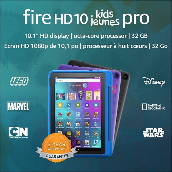  Fire HD 7/8/10.1英寸 儿童专用平板电脑 99.99加元起包邮！多款可选！