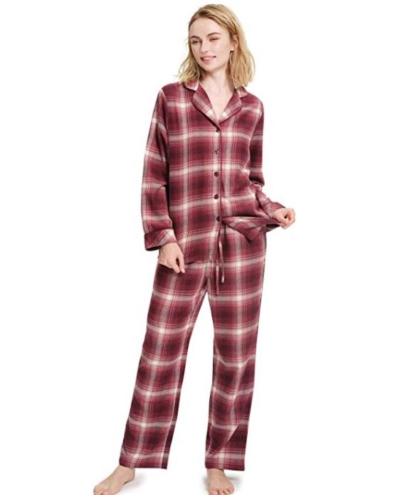  SIORO 女式法兰绒睡衣套装 32.99加元（原价 52.99加元），多色可选！