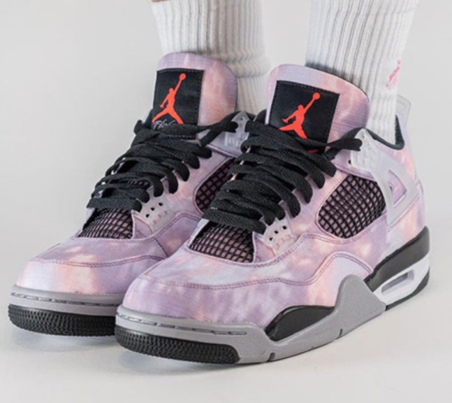  新品Nike Air Jordan 4 Amethyst Wave紫色扎染配色 运动鞋 270加元  6月9号发售