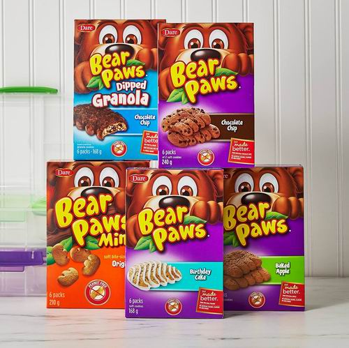  Bear Paws可爱熊掌造型软饼干 1.87加元起！口感松软  软硬刚好  老少皆宜！