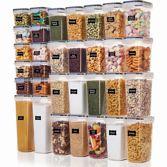  Vtopmart 可密封 食物保鲜盒32件套7.6折 62.04加元限量特卖并包邮！