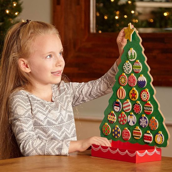  Melissa & Doug 圣诞倒计时 木质磁性圣诞树4.2折 15加元！