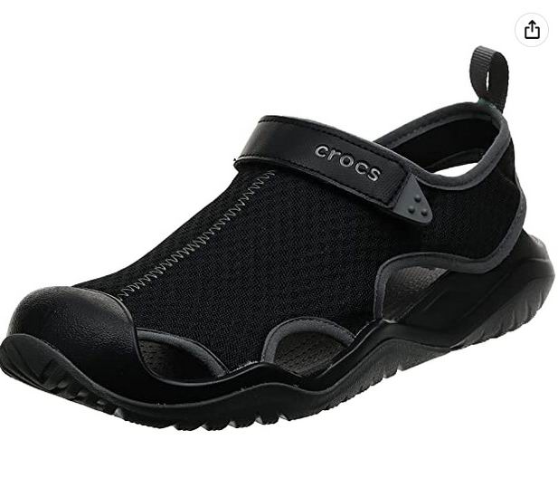  Crocs 男士 Swiftwater 网眼运动凉鞋 69.23加元起 ，walmart同款价 147加元