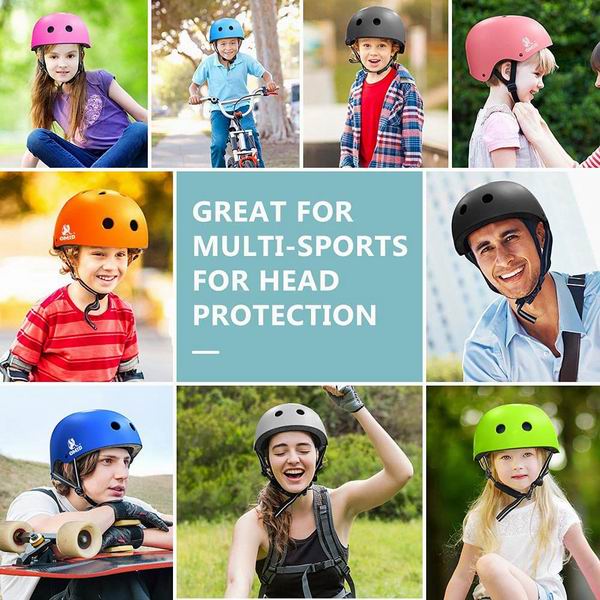  OMID 可调节 儿童/成人自行车/滑板头盔  CPSC认证 25.99加元！多色可选！