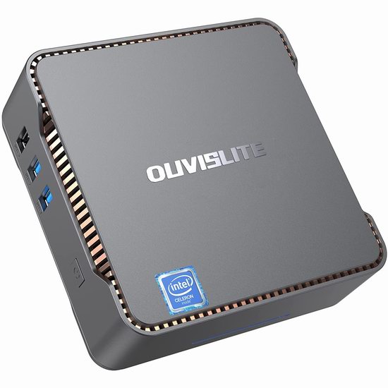  历史新低！OUVISLITE 迷你PC电脑（8GB, 128G SSD）7折 174.99加元包邮！