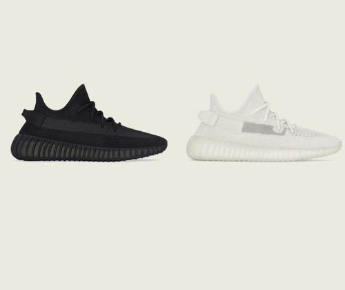  6月20日发售：YEEZY BOOST 350 V2 Onyx & Bone黑魂骨白新色 310加元  APP抽签开启