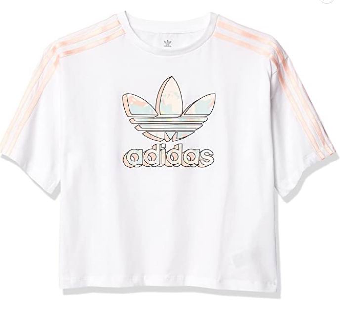  白菜价！adidas Originals 儿童三叶草纯棉T恤 9.03加元（原价 32加元）