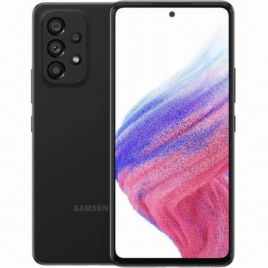  历史新低！Samsung Galaxy A53 三星 超清四摄 6.5英寸全视屏 5G 智能手机 357.99加元包邮！