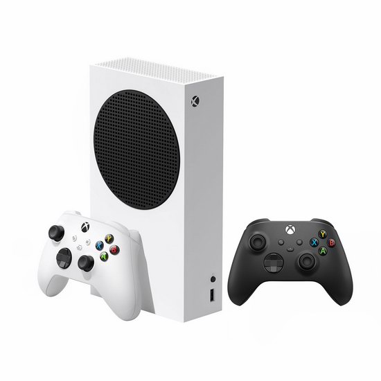  Xbox Series S 双手柄版 全数字游戏机8.3折 379.99加元包邮！