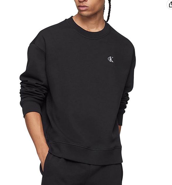  Calvin Klein 男女均可 Logo 套头衫 46.22加元（原价 90.99加元）