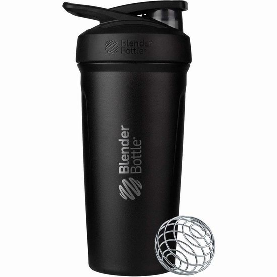  历史新低！BlenderBottle 24盎司 不锈钢真空绝热保温摇摇杯4.7折 17.97加元！
