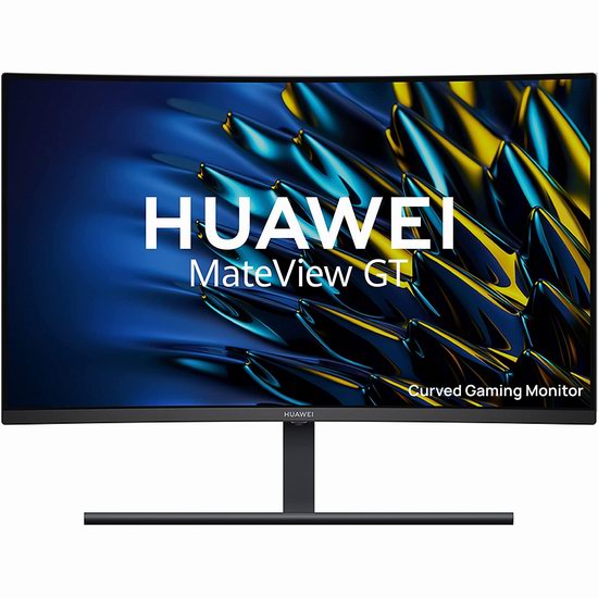  HUAWEI MateView GT 27英寸 2K 165Hz高刷 华为曲面屏显示器 398加元包邮！