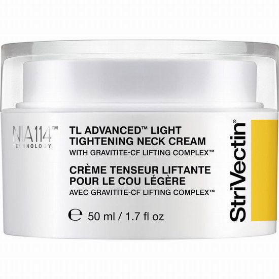  StriVectin TL Advanced 斯佳唯婷颈部紧致精华霜（50ml）4.5折 44.78加元包邮！