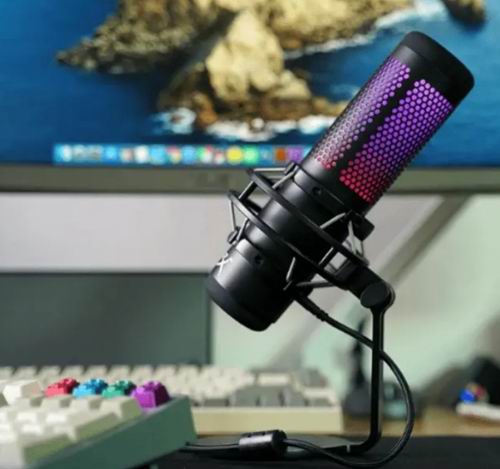  主播推荐的麦克风！HyperX QuadCast S 声浪S加强版RGB 麦克风 119.99加元（原价 189.99加元）
