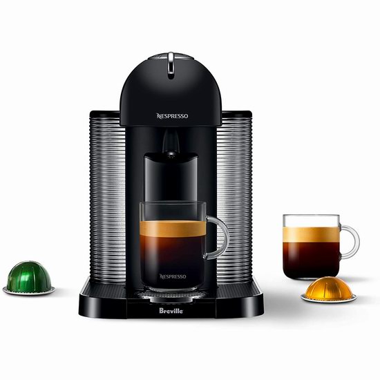 Nespresso Vertuo 胶囊咖啡机及咖啡机+奶泡机套装5.7折 149-219加元包邮！3款可选！