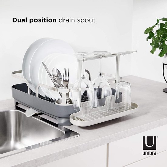  Umbra Holste 刀具/酒杯/餐具沥水篮 34.98加元（原价 52加元）