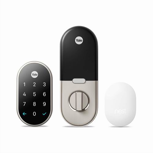  Google Nest x Yale Lock 智能密码门锁  299.98加元（原价 399加元）！3色可选！