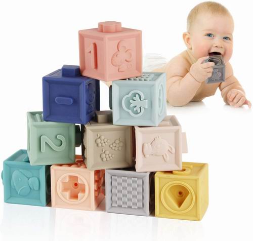  益智玩具！Mini Tudou 宝宝数字动物形状软积木 25.99加元（原价 36.99加元）