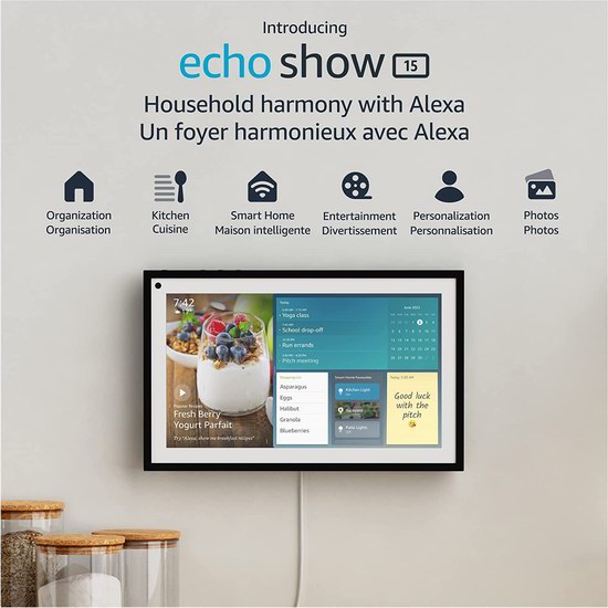  历史新低！Echo Show 15 15.6英寸智能显示屏7.4折 244.99加元包邮！会员专享！
