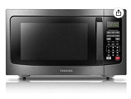  史低价！Toshiba ML-EM31P(BS) 东芝不锈钢微波炉 152.16加元（原价 242加元）