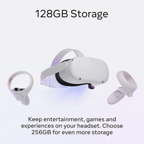 Meta Quest 2 一体式虚拟现实VR头戴系统 399.96加元包邮！送价值50加元亚马逊礼品卡！会员专享！