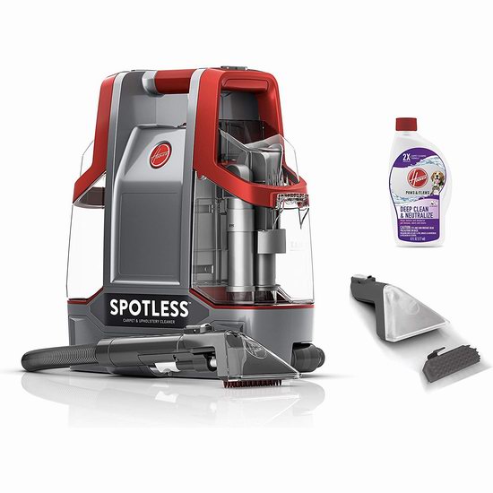  Hoover FH11300PC 便携式地毯清洁机6.2折 99.99加元包邮！