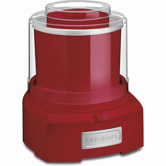  历史新低！Cuisinart ICE-21RC 多功能家用冰淇淋机/酸奶机5.5折 59.5加元包邮！