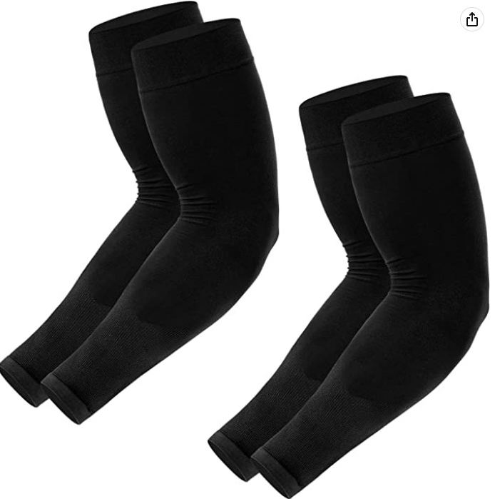  开车小仙女必备！Newbyinn 防外线冰袖2双 12.99加元（原价 17.99加元）