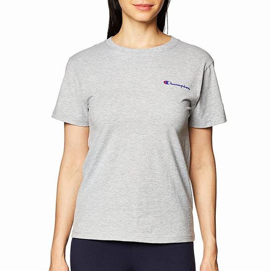  Champion 经典小Logo 女式T恤5.3折 15加元！10色可选！