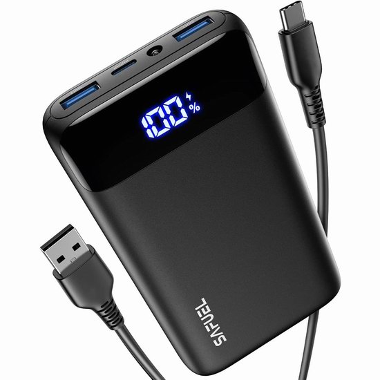  SAFUEL 22.5W PD3.0 QC4.0 20000mAh大容量 便携式移动电源/充电宝5.5折 27.44加元限量特卖并包邮！