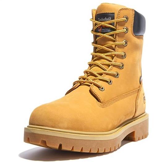  Timberland男士Direct Attach 8眼系带黄靴 145.75加元（8码），原价 209.99加元