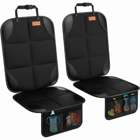  Smart eLf 汽车安全座椅保护垫2件套5.2折 19.78加元包邮！