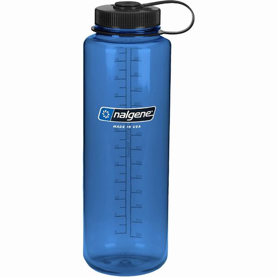  Nalgene HDPE 1.5升大容量 经典宽口太空杯/运动水杯5.6折 12.93加元！