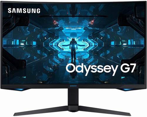  史低价！SAMSUNG  27英寸Odyssey G7 QHD 1000R曲面显示器 498加元（原价 799.99加元）