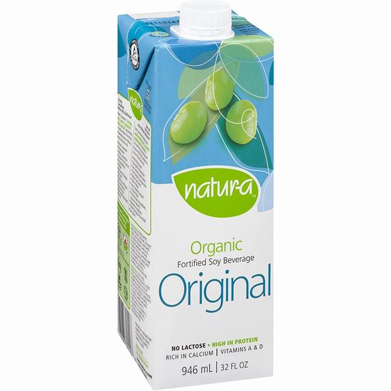  Natura Foods 原味有机豆浆946毫升 2.48加元
