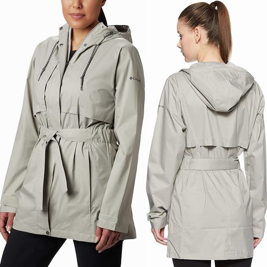  Columbia Pardon My Trench 女式连帽防水夹克 75.07加元（原价 129.99加元）