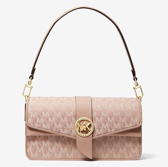  MICHAEL KORS Greenwich 中号Logo 提花腋下包 169加元（原价 428加元）