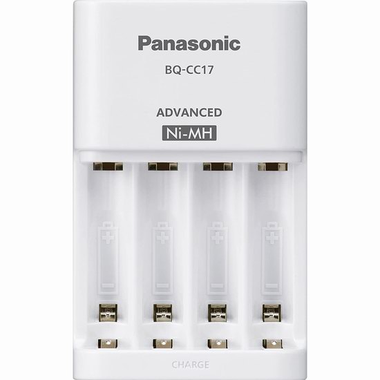  历史新低！Panasonic 松下 BQ-CC17SBA 壁插式电池充电器 17.44加元！