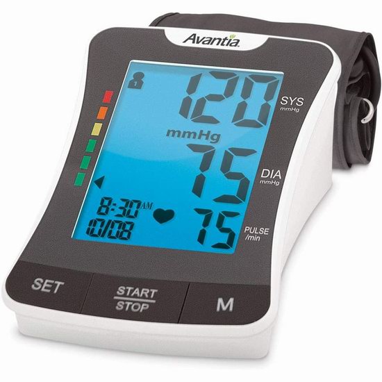  历史新低！Avantia BPM-80 上臂数字式电子血压计 38.85加元包邮！